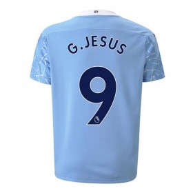 Camisetas Manchester City Gabriel Jesus 9  Primera Equipacion 2020/2021